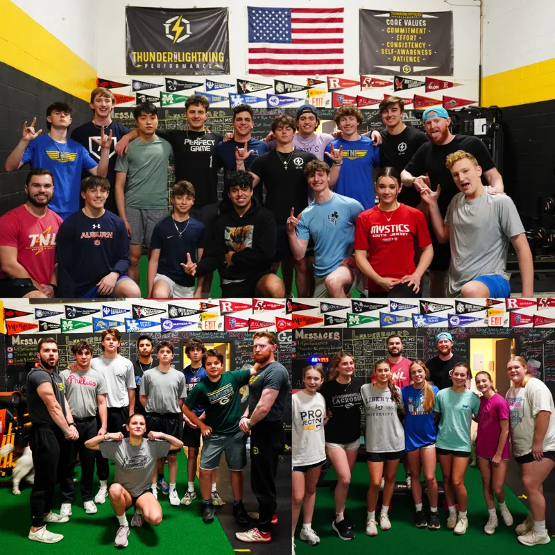 TNL Elite Athlete Development teams at the Hamilton training facility